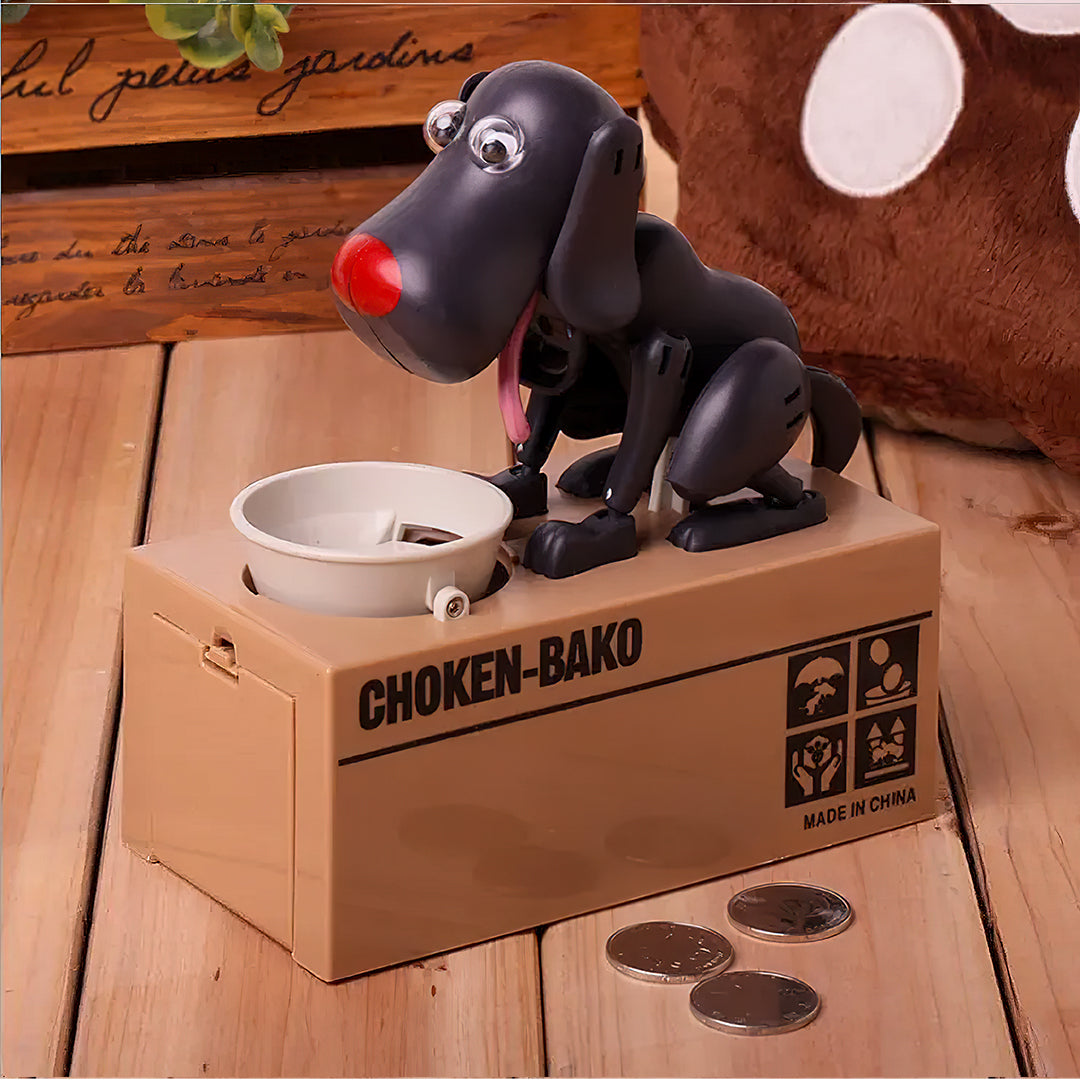 Decorative Dog Coin Bank – Stylish Piggy Bank for Home & Office Use