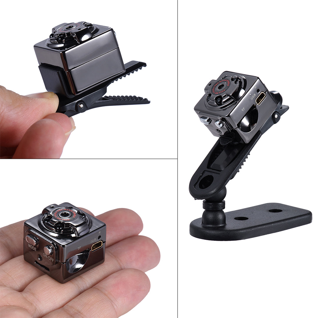 Compact Wireless Micro DVR Camera with Night Vision and Motion Sensor - Y-S-P
