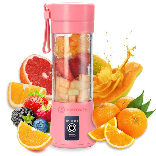 Portable smoothie blender – 380ml food-grade container