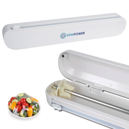 Cling Film Cutting Machine Dispenser Cutter Kitchen Foil Food Plastic Holder Food Wrap