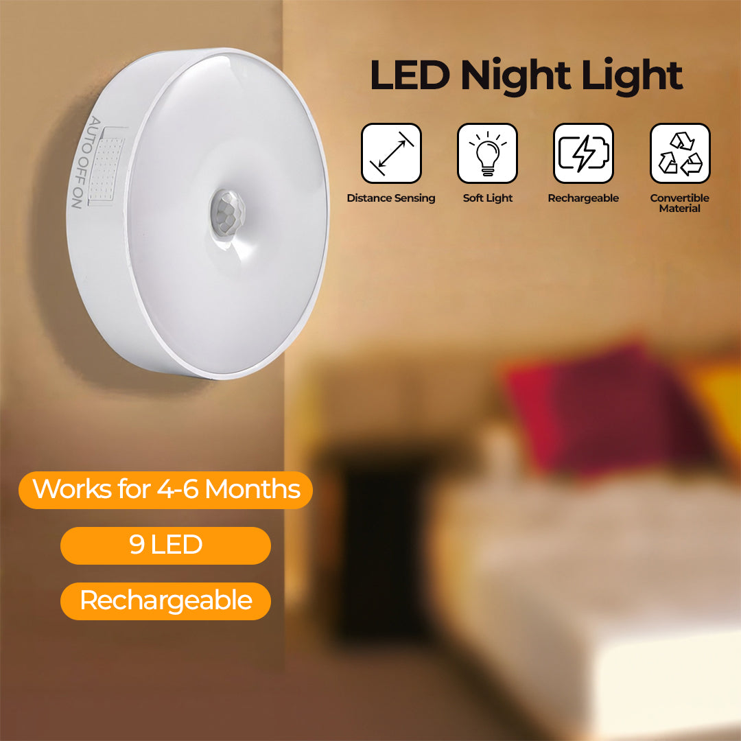 Automatic Motion Sensor Lamp for Home Lighting