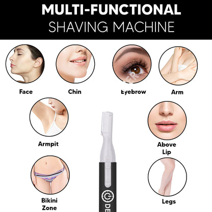 Electric Nose & Eyebrow Hair Trimmer – Pen Style Design