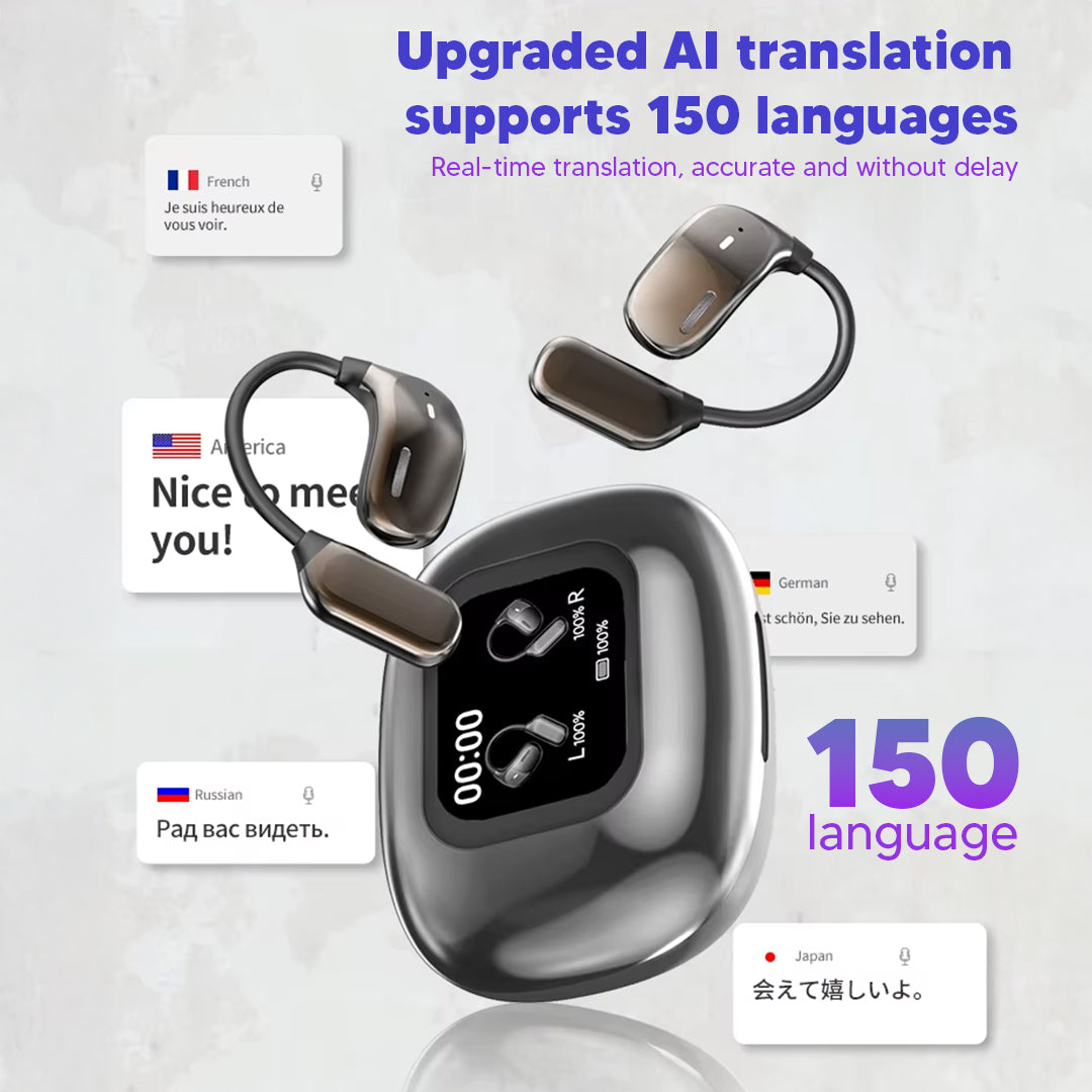 AI-Powered 150-Language Translator Earbuds –Y-S-P