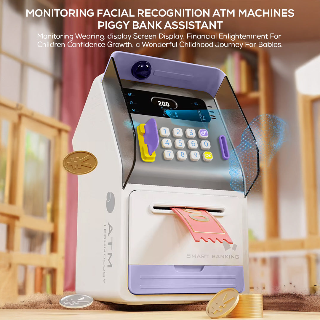 Smart Coin Bank with Password Lock – Y-S-P