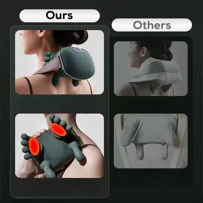 Heated Neck & Shoulder Massager – Cordless, Hands-Free