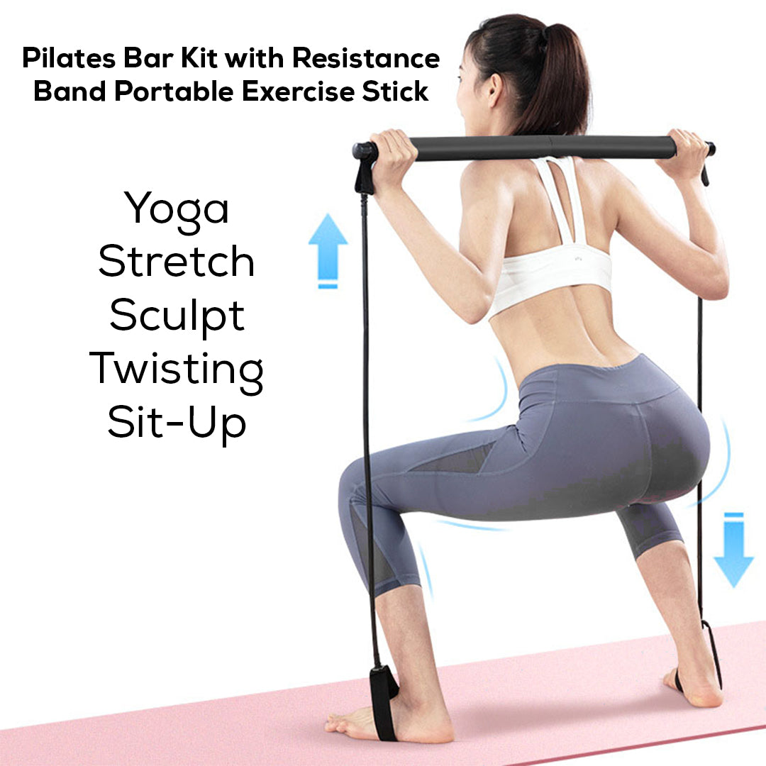 Portable Pilates Resistance Bar – Y-S-P