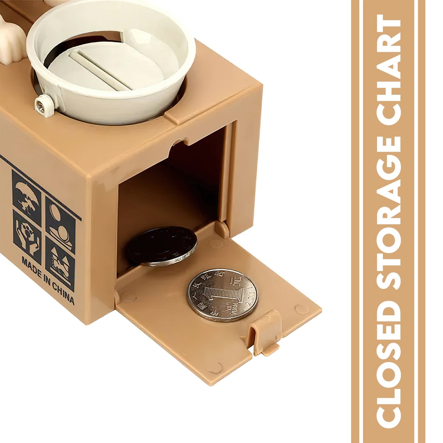 Decorative Dog Coin Bank – Stylish Piggy Bank for Home & Office Use