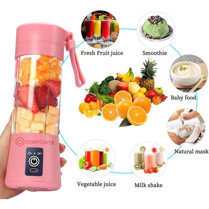 Compact Portable USB Rechargeable Blender