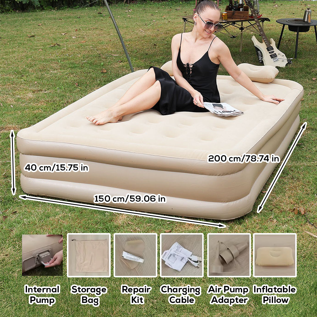 Double-Layer Inflatable Air Mattress – Y-S-P