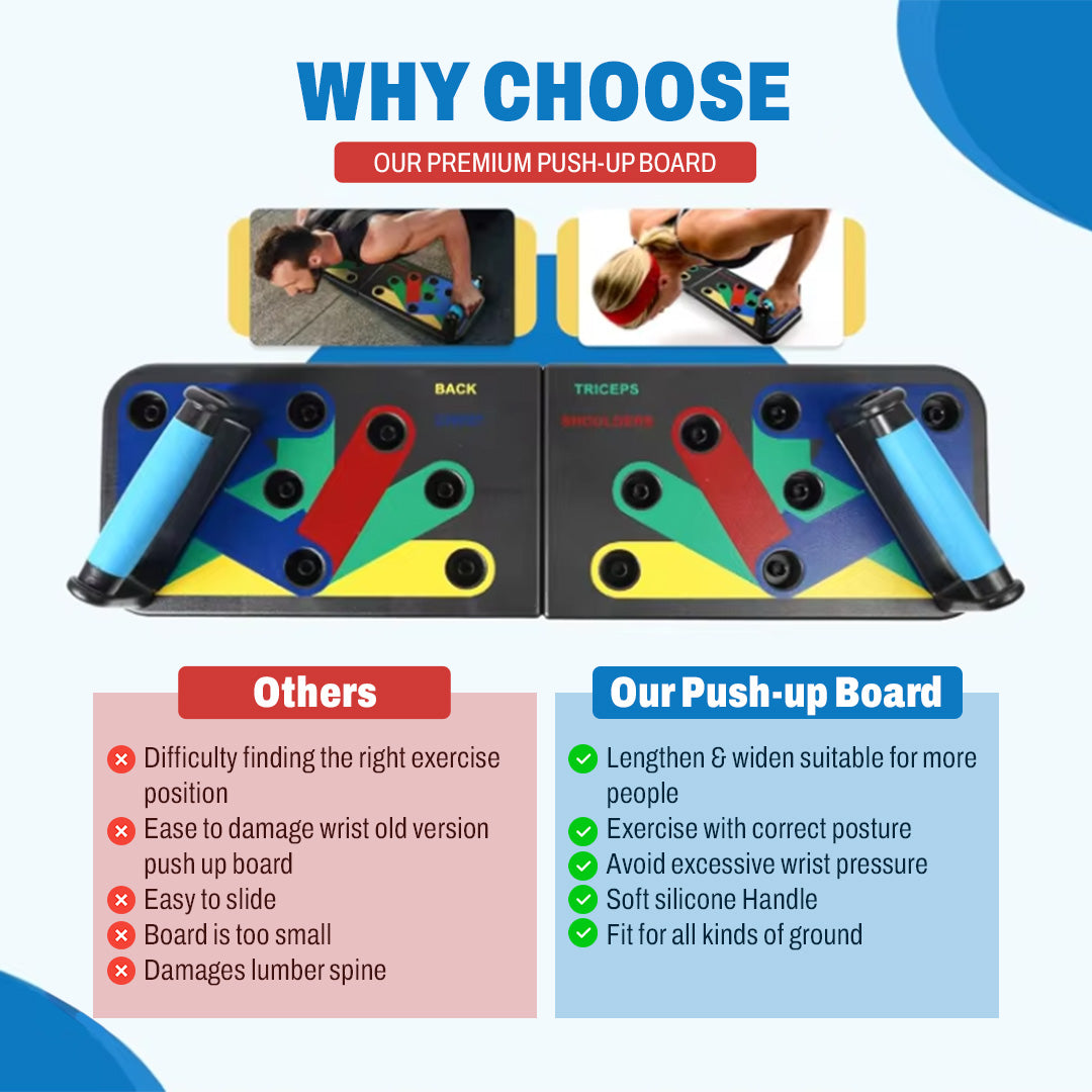 Portable Foldable Push Up Board – Y-S-P