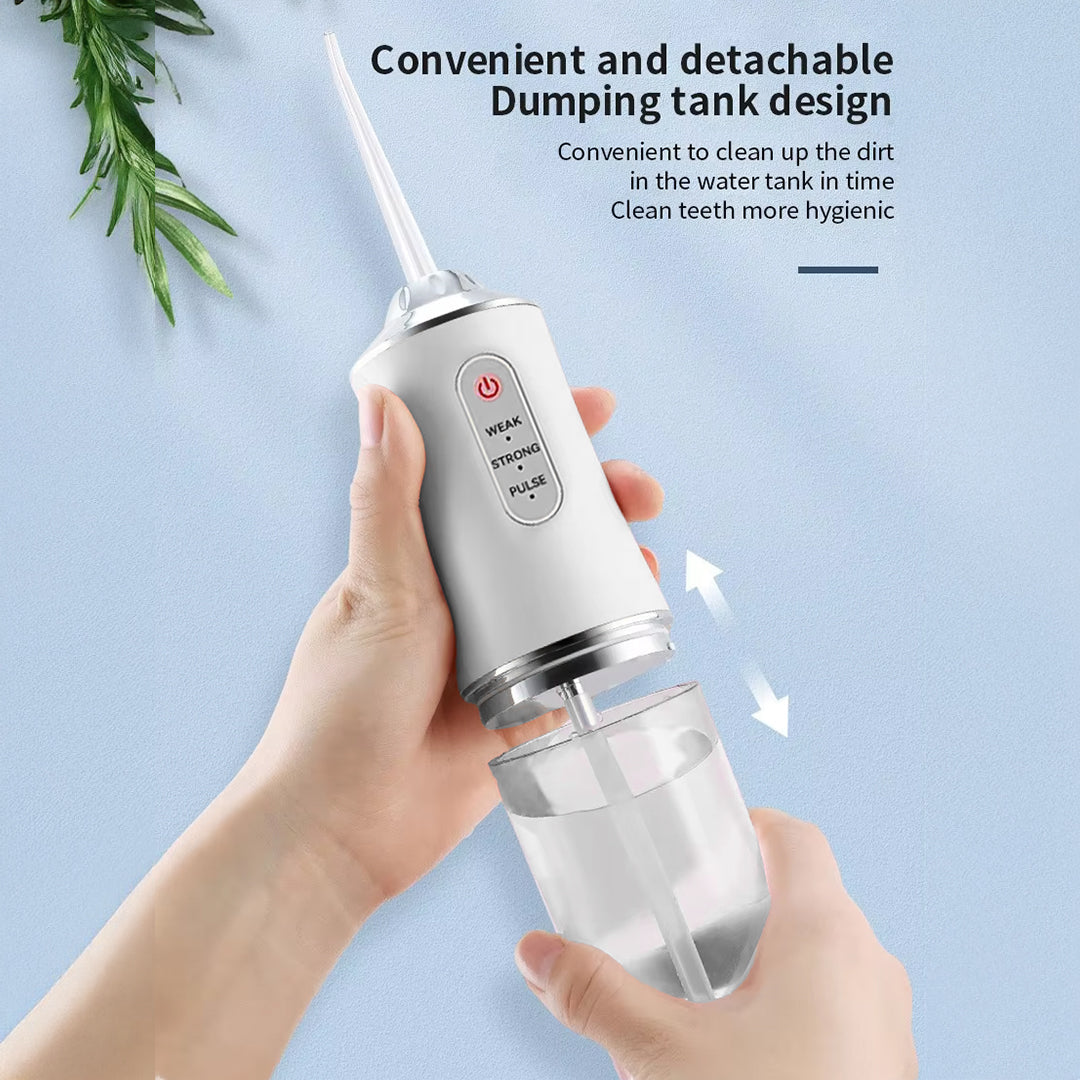 Cordless Water Flosser Oral Irrigator with 3 Modes and USB Rechargeable Design Y-S-P