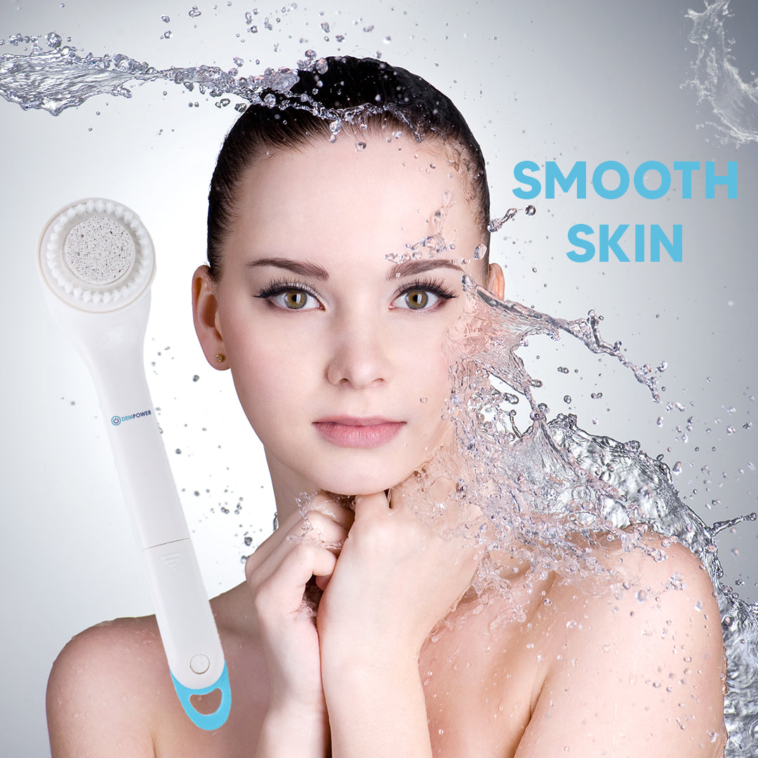 Efficient Battery Operated Spinning Spa Brush for Body Care