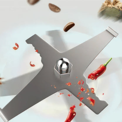 Versatile Stainless Steel Electric Grinder - Coffee, Spices and More