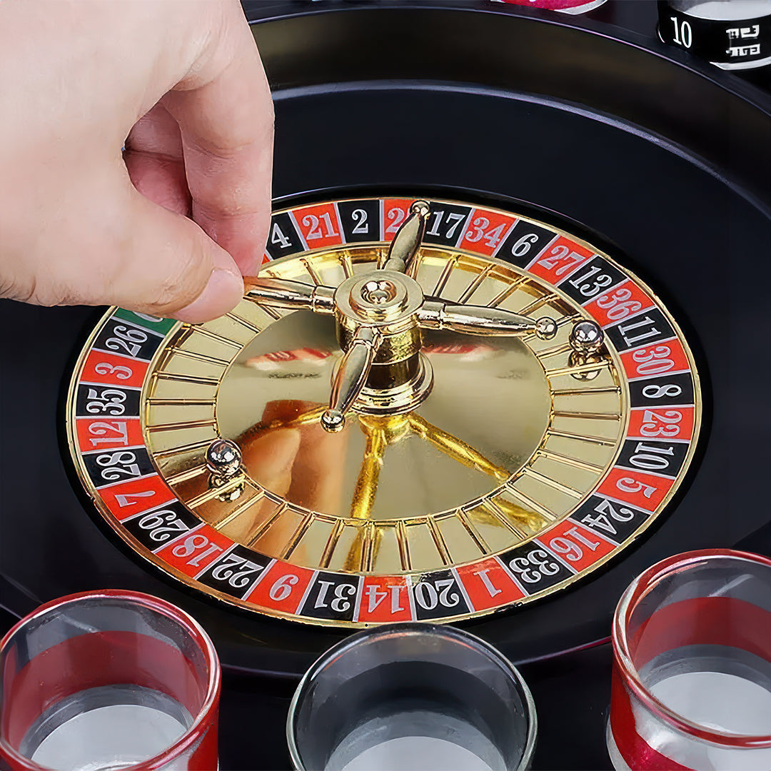 Spinning Shot Glass Game – Party Entertainment Set