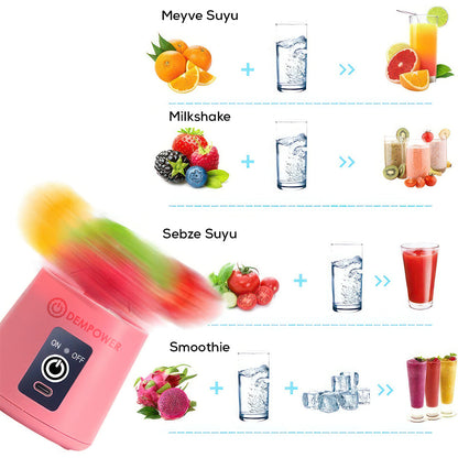 Portable smoothie blender – USB charging cable
