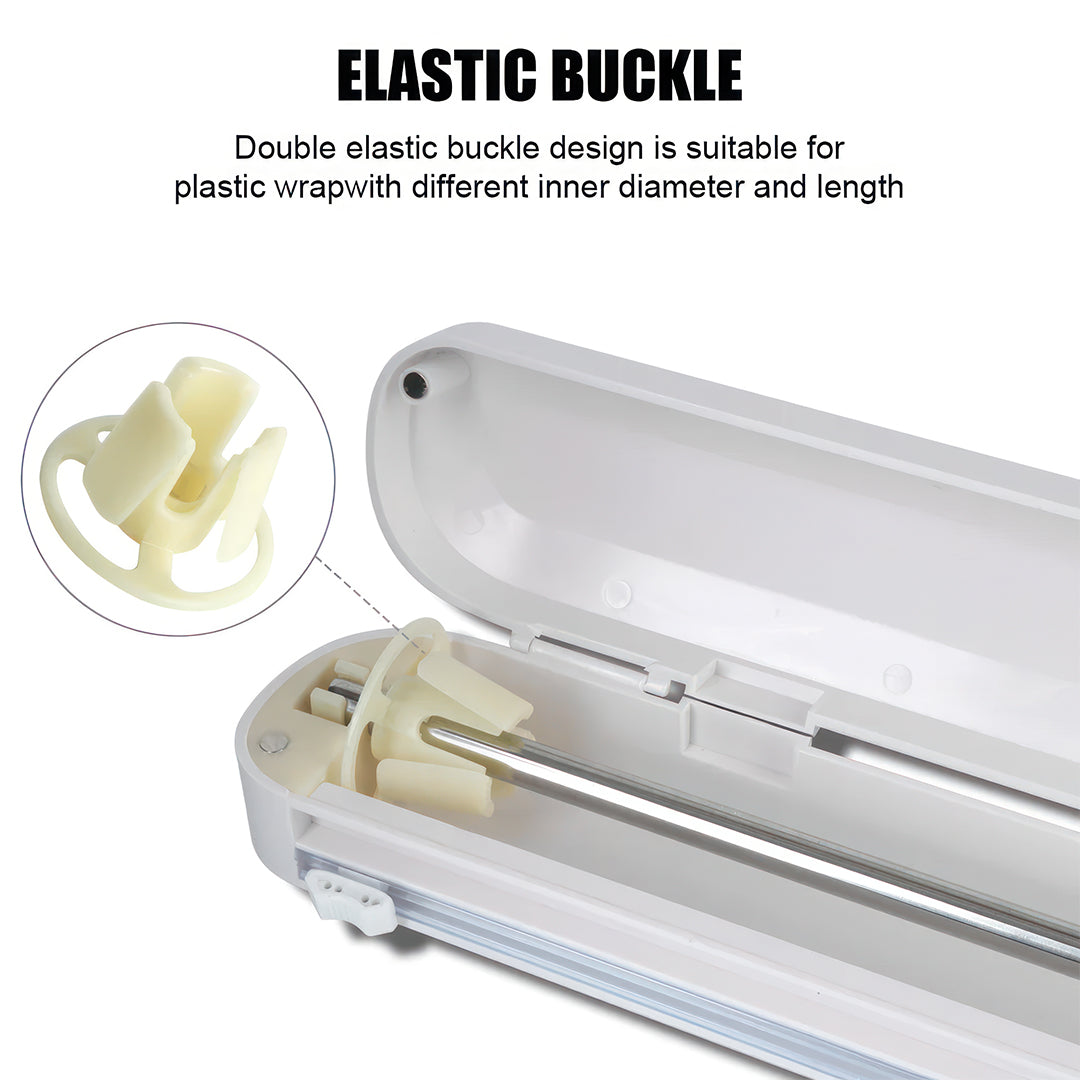 Cling Film Cutting Machine Dispenser Cutter Kitchen Foil Food Plastic Holder Food Wrap