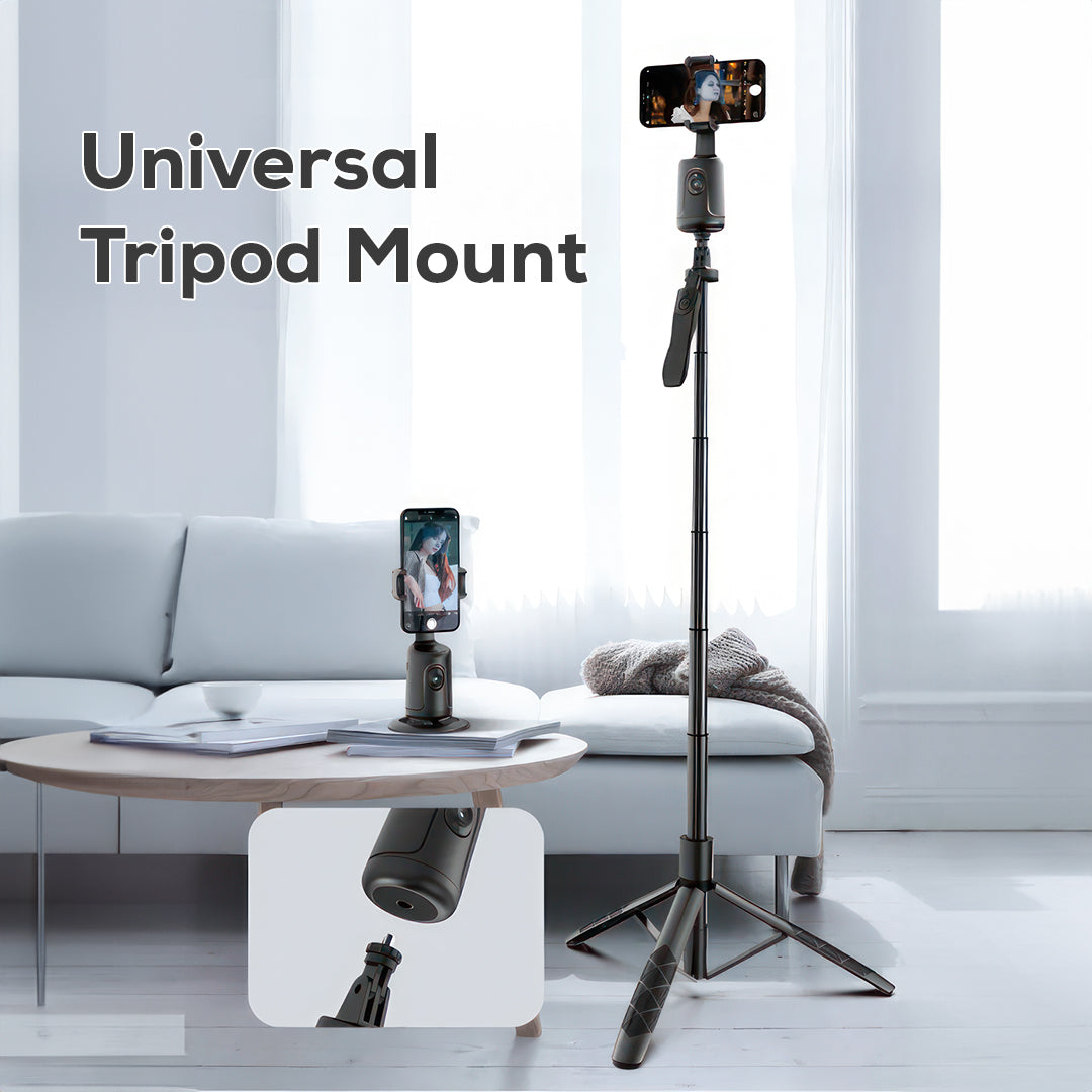 Auto Face 360° Rotating Tracking Tripod Phone Holder for Smart Shooting Vlog UK
