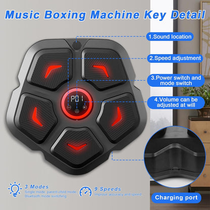 Smart Boxing Training Pad – Portable Fitness Tool for Speed & Agility Training
