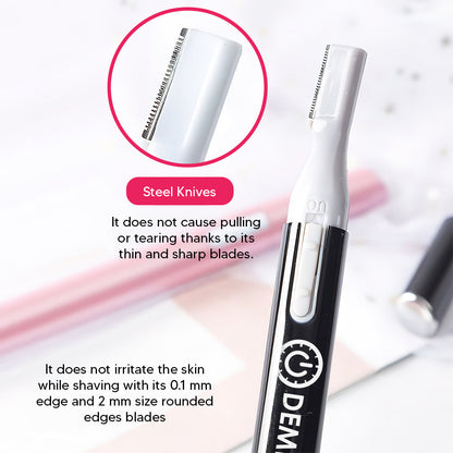 Electric Nose & Eyebrow Hair Trimmer – Pen Style Design