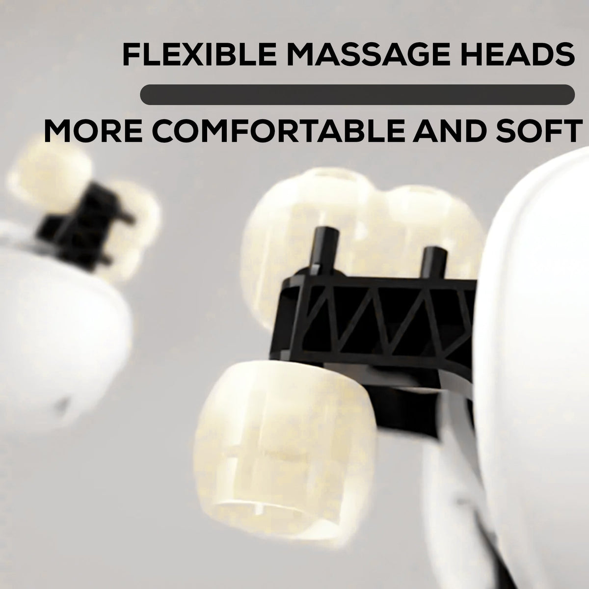 Cordless Neck & Shoulder Massager – Double Kneading Arms, 2 Modes & Adjustable Speed, USB-C Rechargeable