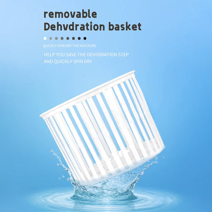 Compact size of the mini washing machine for small spaces