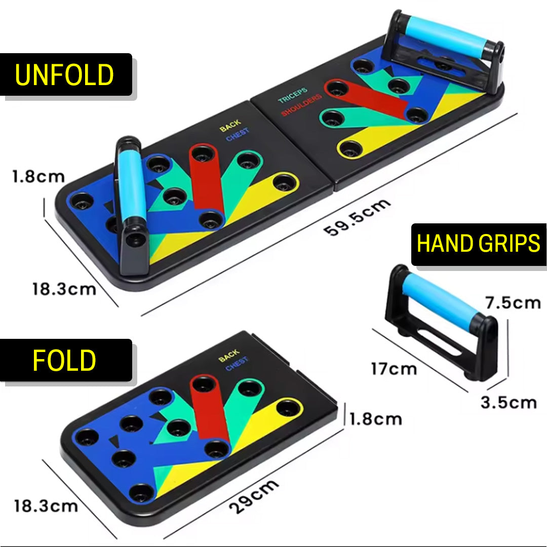 Portable Foldable Push Up Board – Y-S-P