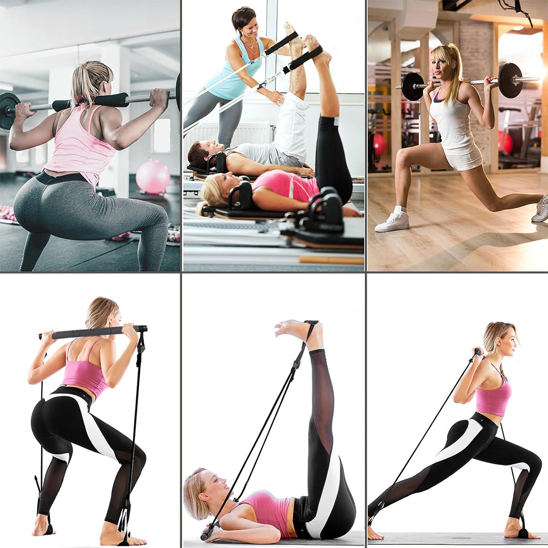 Portable Pilates Resistance Bar – Y-S-P