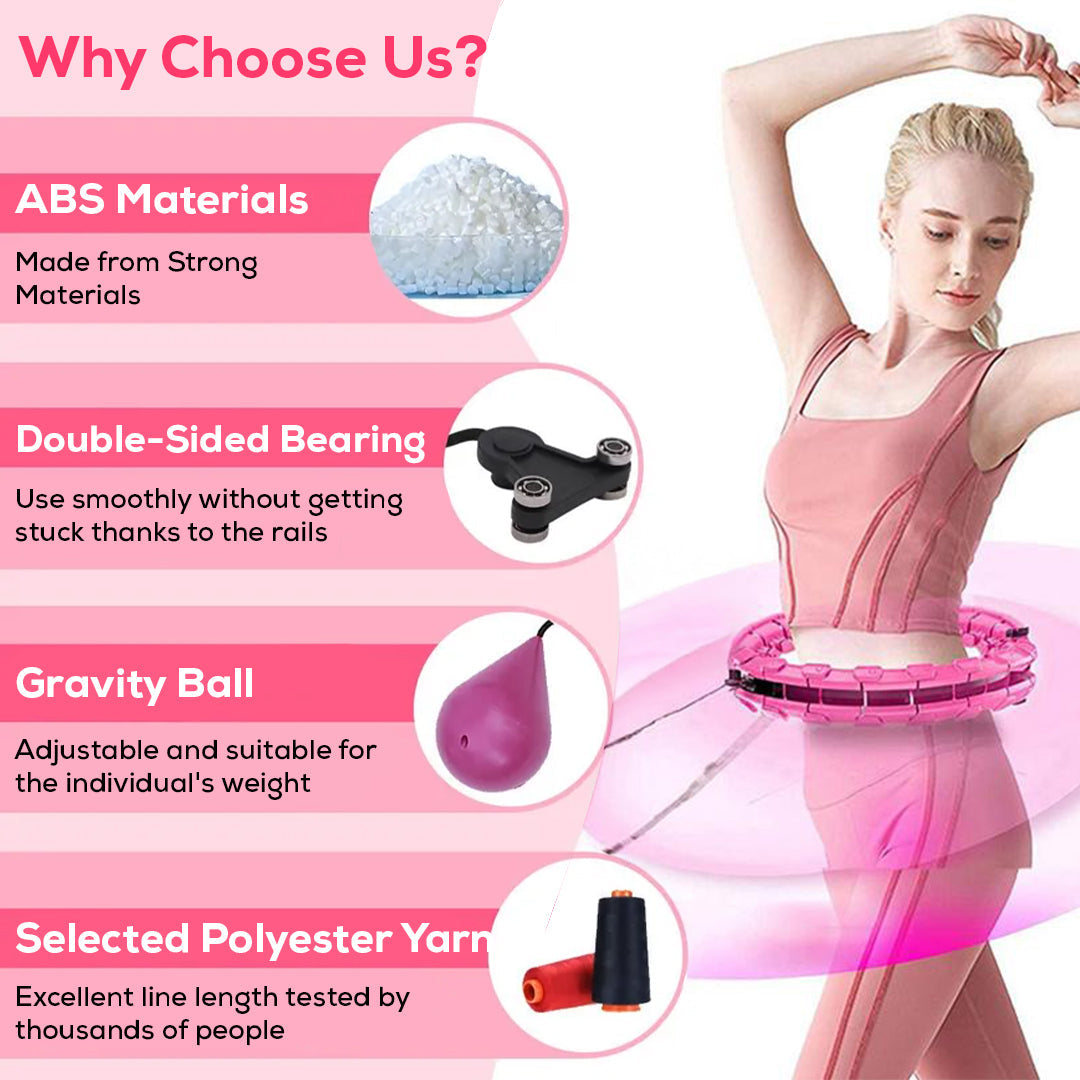 Adjustable Never-Fall Hula Hoop – Y-S-P