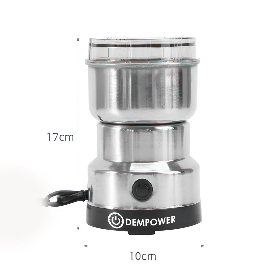 Versatile Stainless Steel Electric Grinder - Coffee, Spices and More