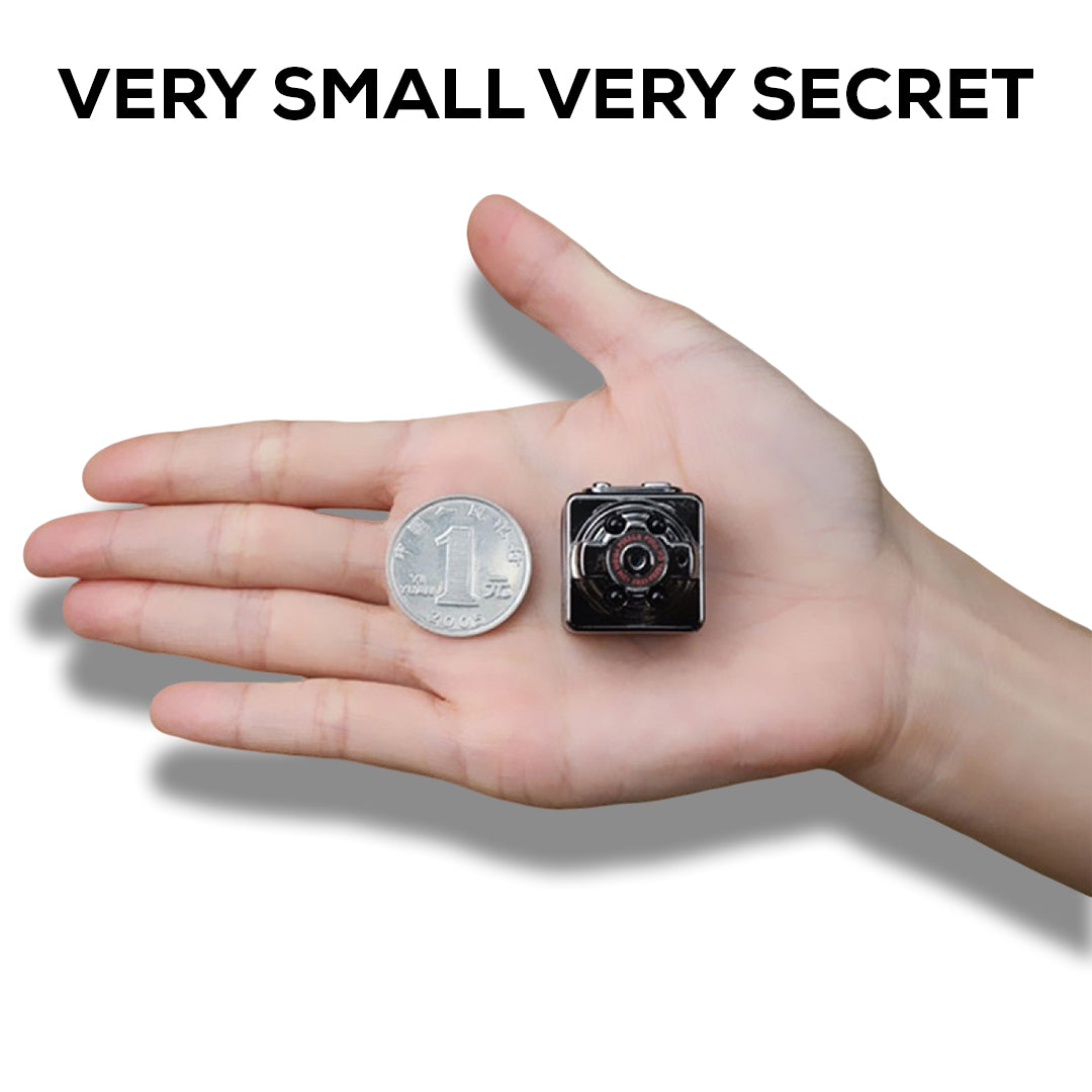 Compact Wireless Micro DVR Camera with Night Vision and Motion Sensor - Y-S-P