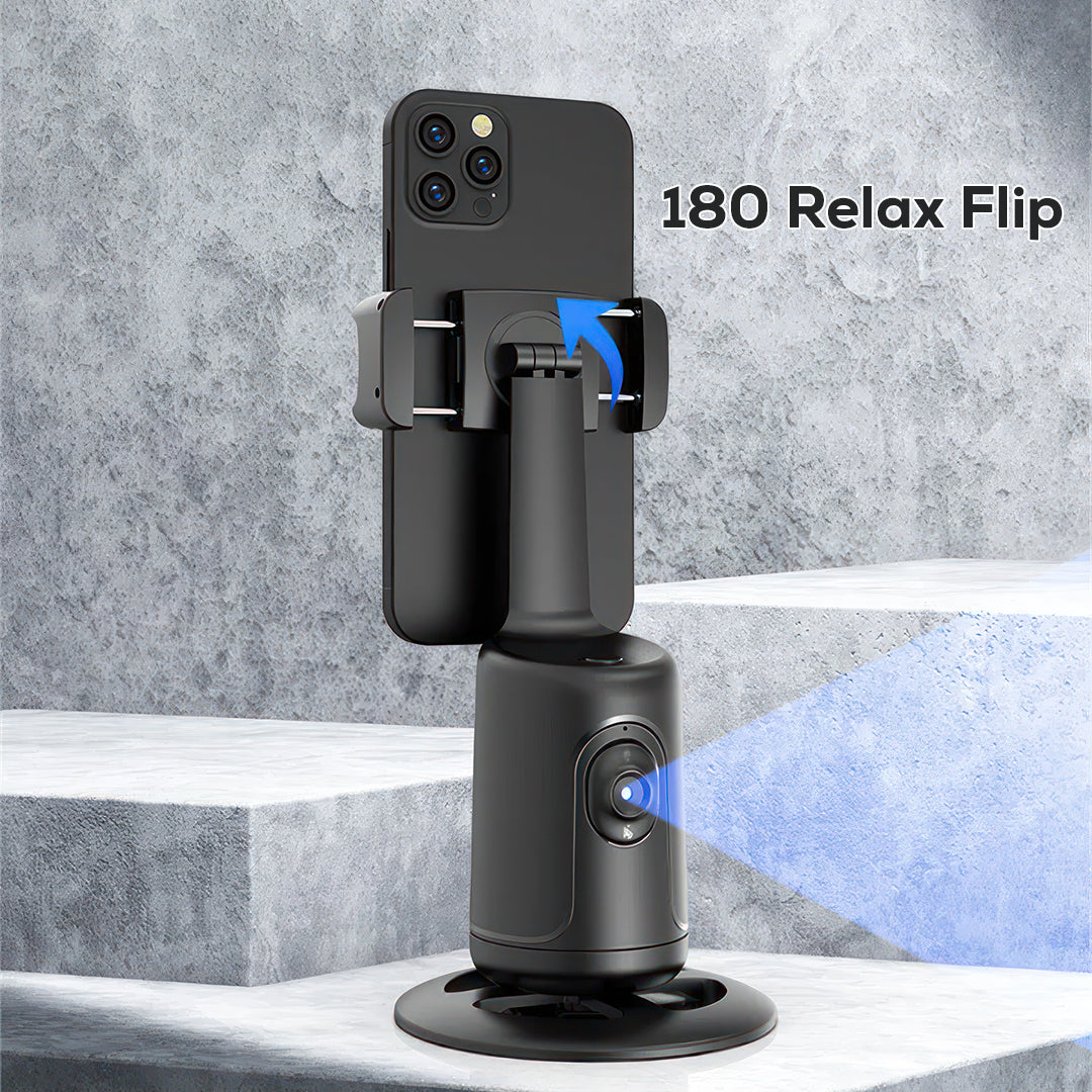 Auto Face 360° Rotating Tracking Tripod Phone Holder for Smart Shooting Vlog UK