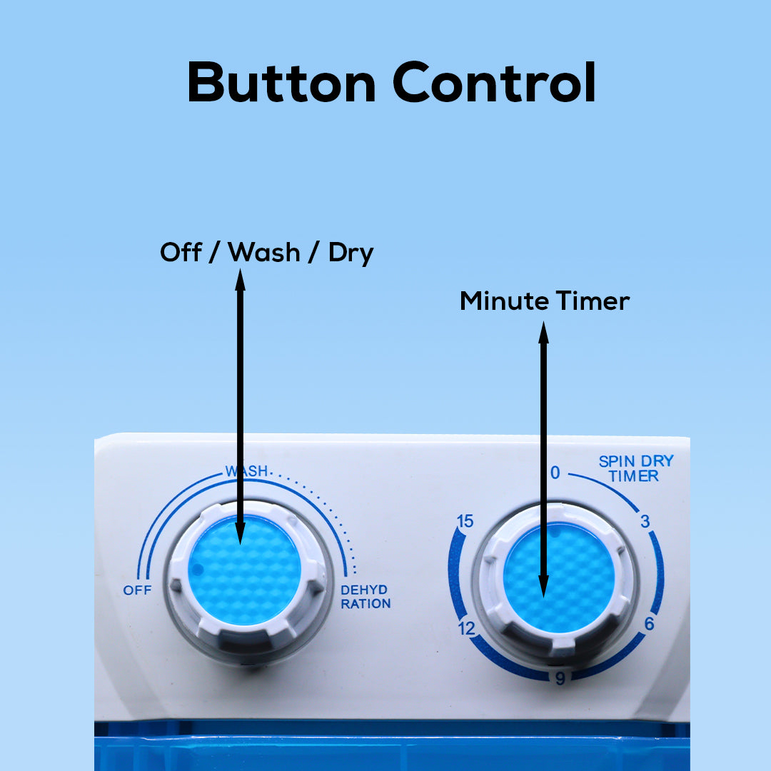 Mini Washing Machine for Shoes and Small Laundry with Timer Function