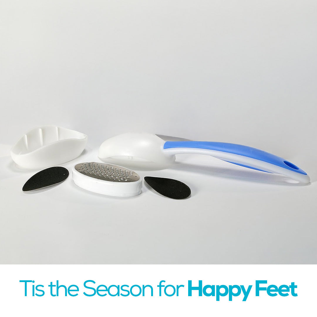 Foot Care Set – Callus Remover, Heel File & Ergonomic Handle
