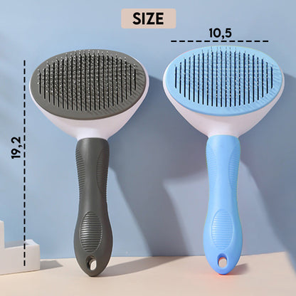 Pet grooming brush – compact 195 mm size