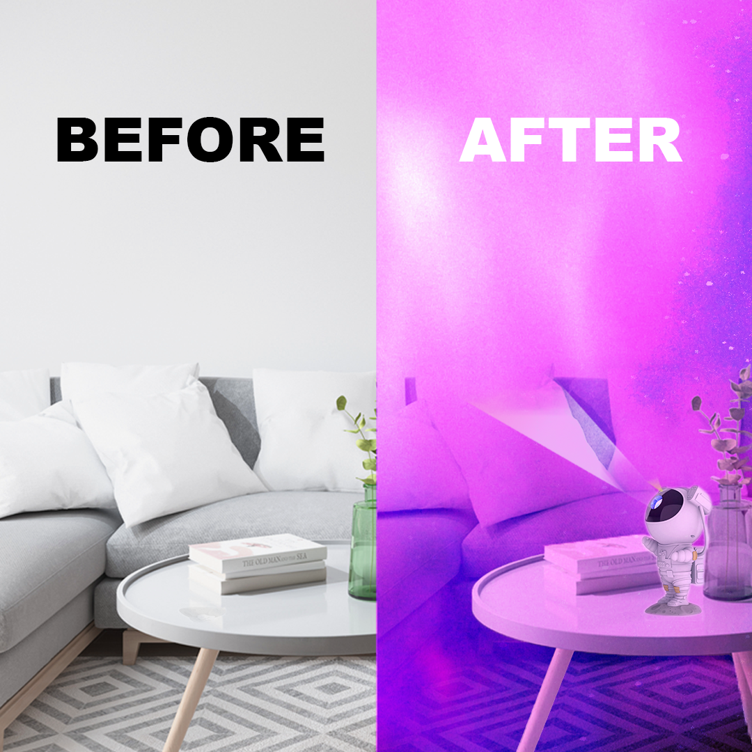 Astronaut Themed Starry Sky Projector Y-S-P