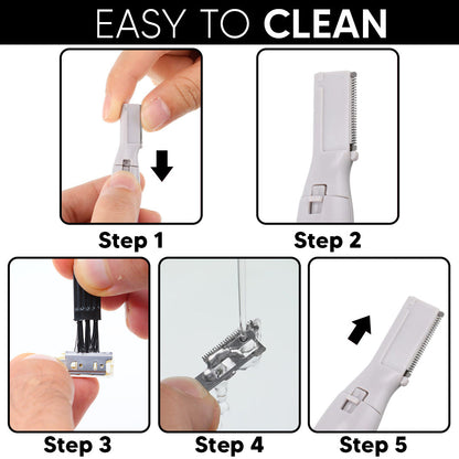 Electric Nose & Eyebrow Hair Trimmer – Pen Style Design