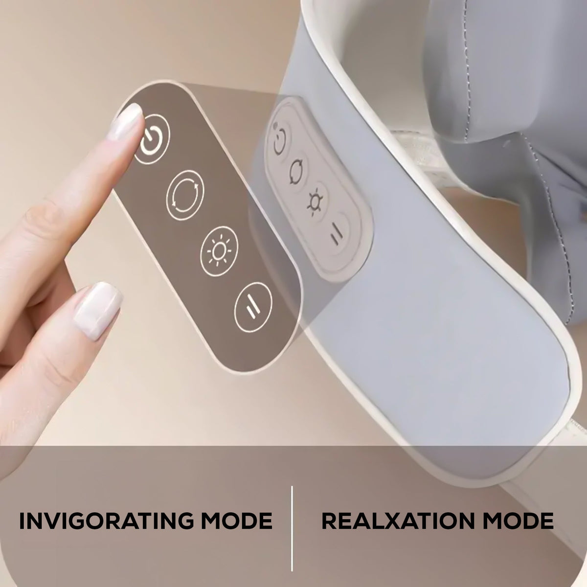 Cordless Neck & Shoulder Massager – Double Kneading Arms, 2 Modes & Adjustable Speed, USB-C Rechargeable