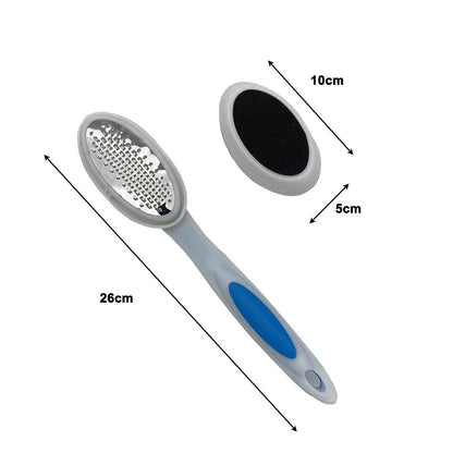 Foot Care Set – Callus Remover, Heel File & Ergonomic Handle