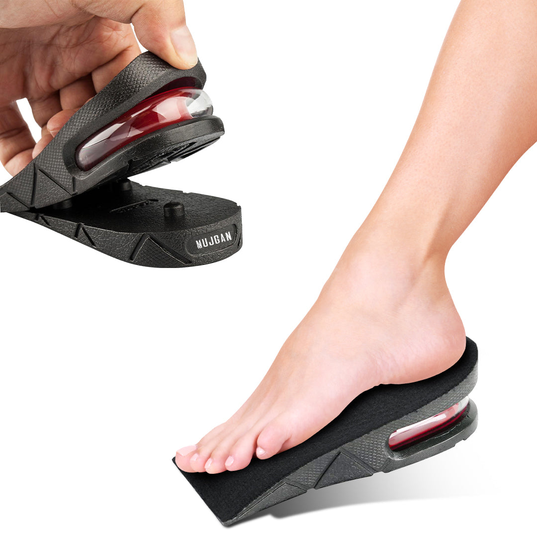 Comfortable 3 CM Height Increasing Shoe Insole for All-Day Use Y-S-P