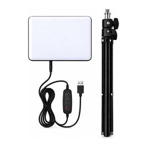 LED fill light with tripod