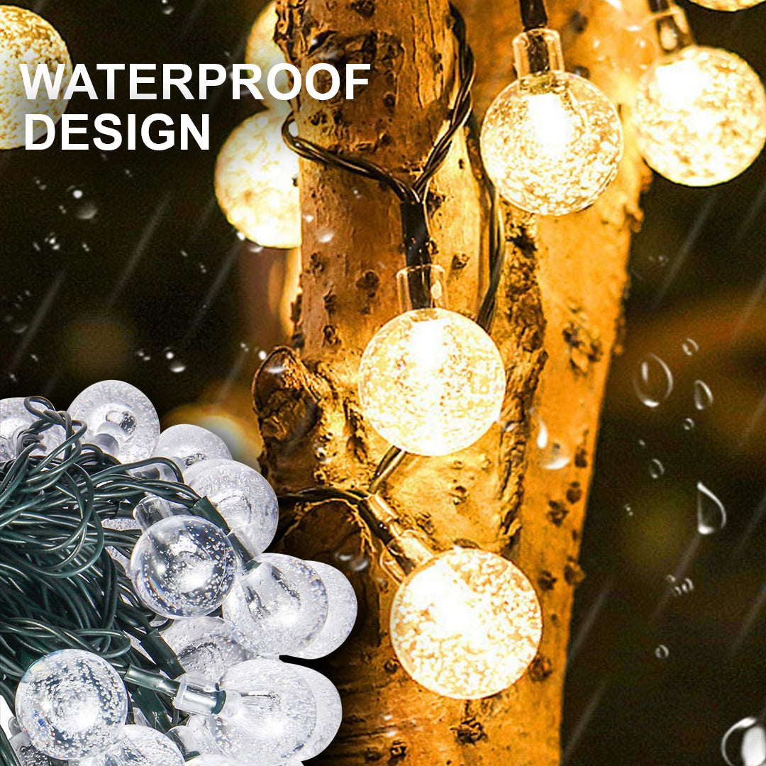 100 Leds Waterproof Solar Garden Lights (Warm White)