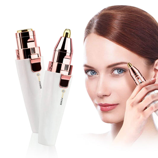 2 IN 1 Eyebrow Razor and Trimmer