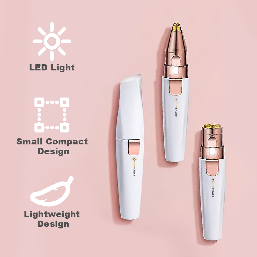 2 IN 1 Eyebrow Razor and Trimmer