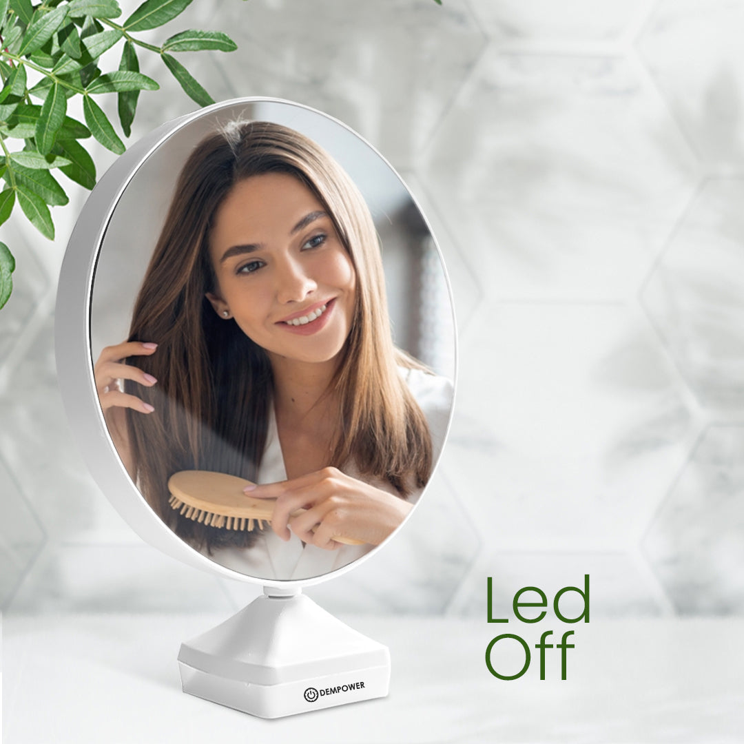 LED Magic Makeup Mirror With Photo Background