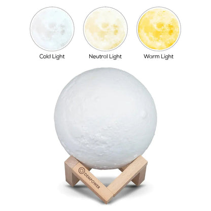3D Moon Night Lamp and Humidifier