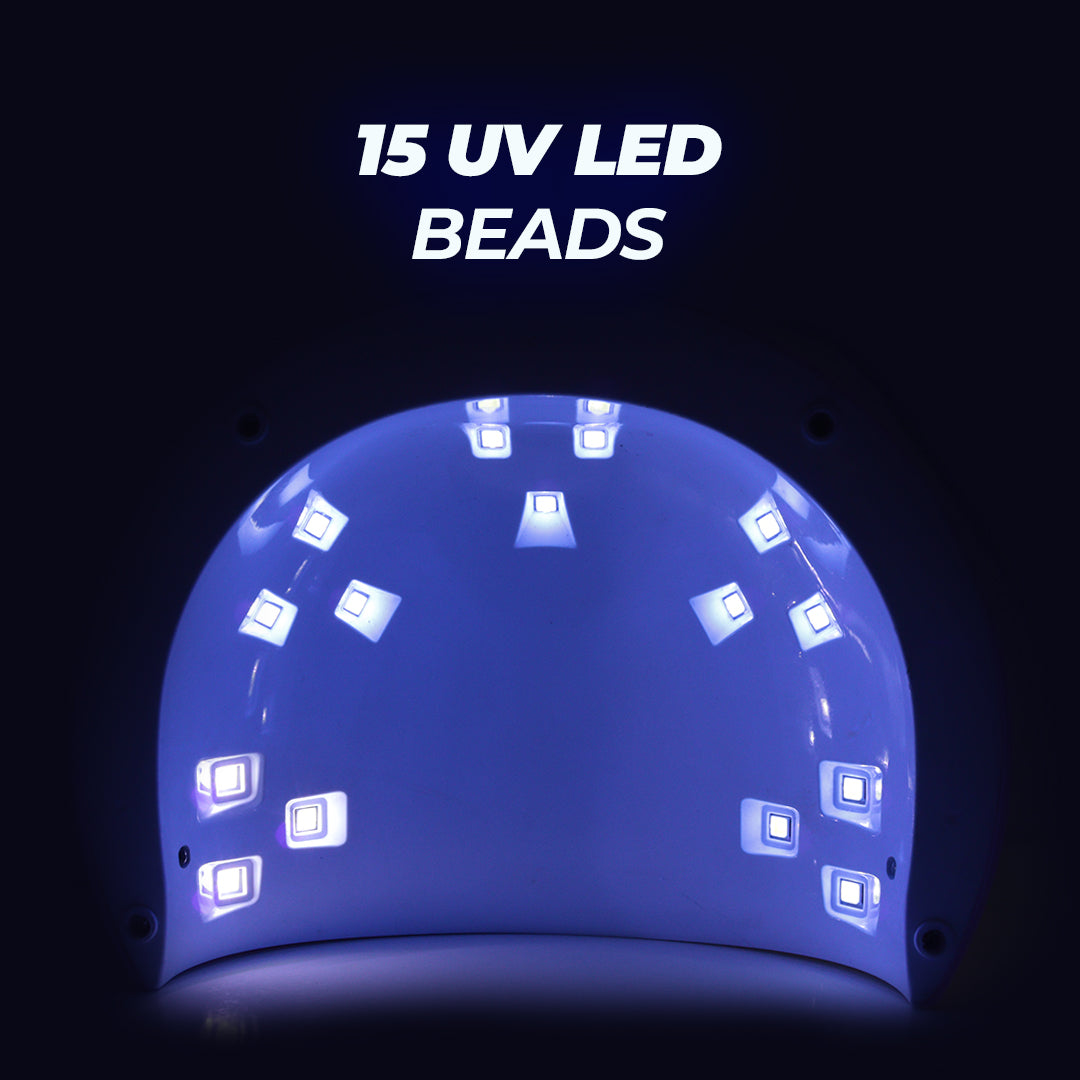 Cat Shaped UV LED Color Gel and Nail Dryer Lamp (White)