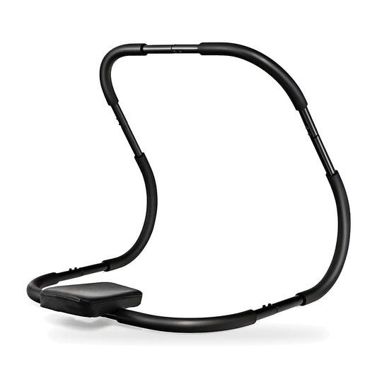 Ab Crunch Trainer with Padded Headrest – 3-Level Adjustable Steel Sit-Up Frame for Home Core Workouts