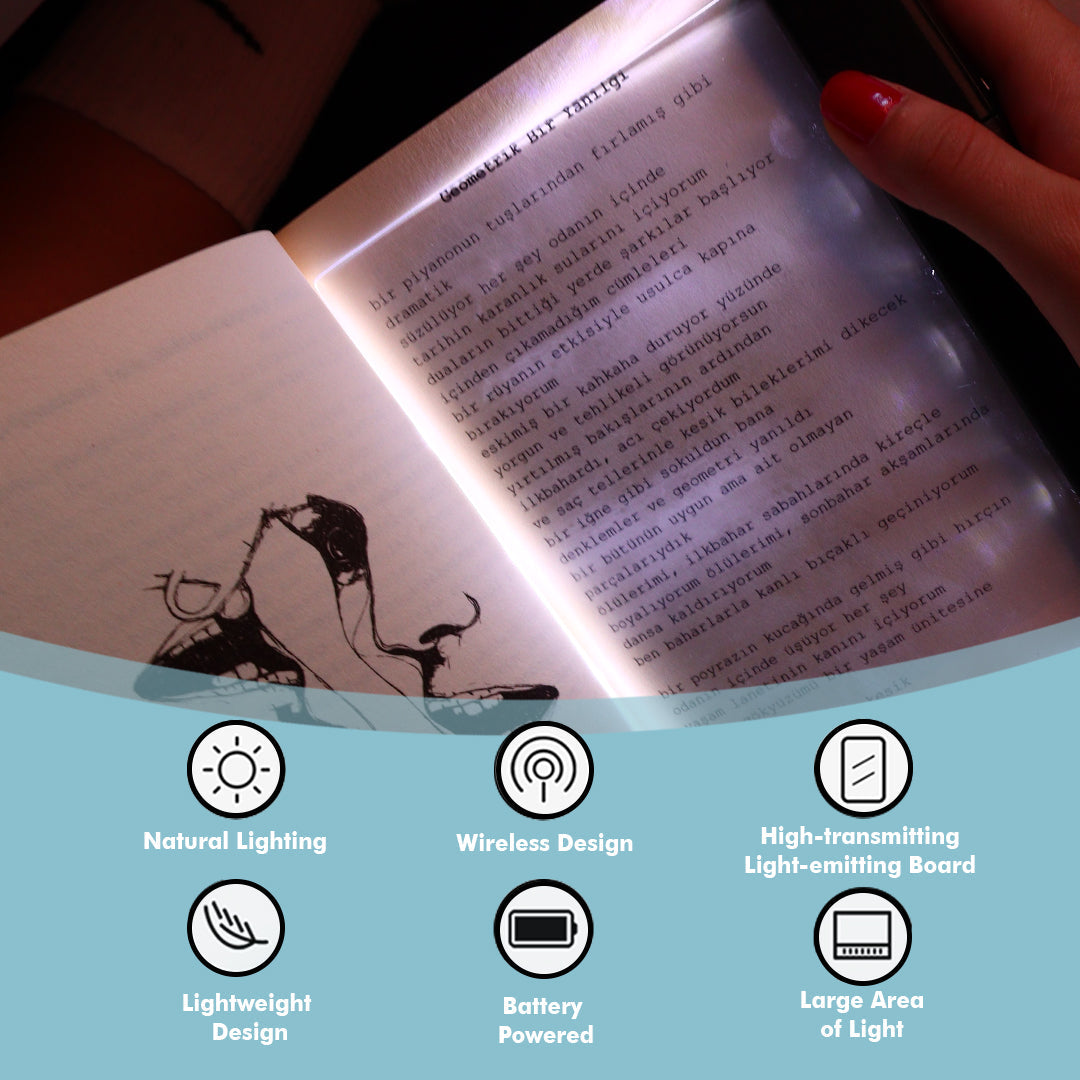 Adjustable LED Book Reading Light for Night Reading