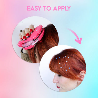 Hair claw ornament on a dressing table