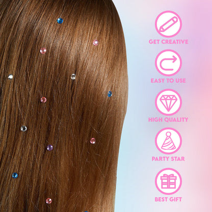 Hair claw ornament in an updo hairstyle